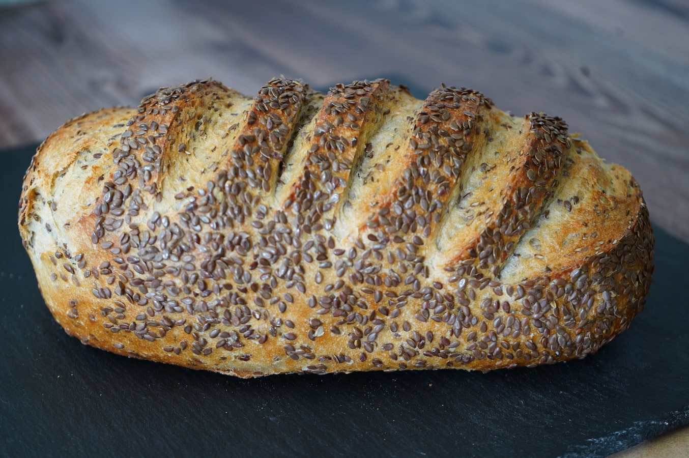 Pain aux graines lin